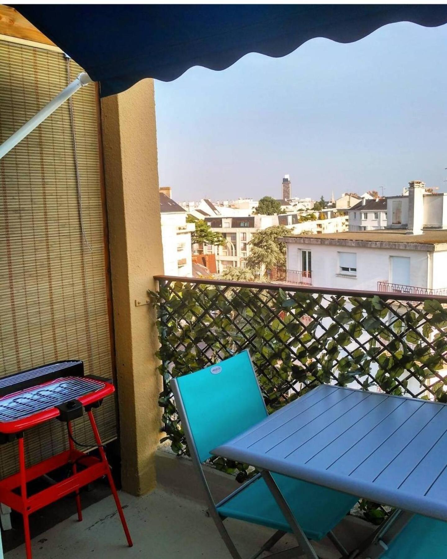 Charmant Appartement Lumineux - Dernier Etage Avec Balcon - Proche Centre-Ville Нант Экстерьер фото